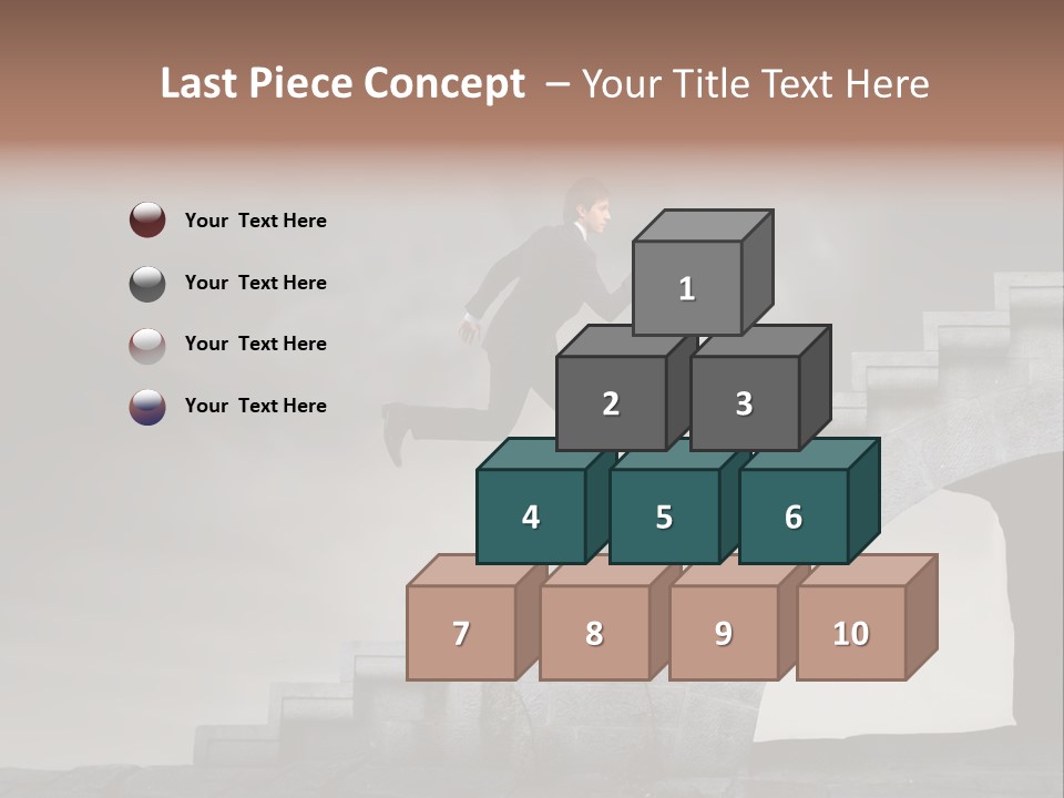 Young Sky Business PowerPoint Template