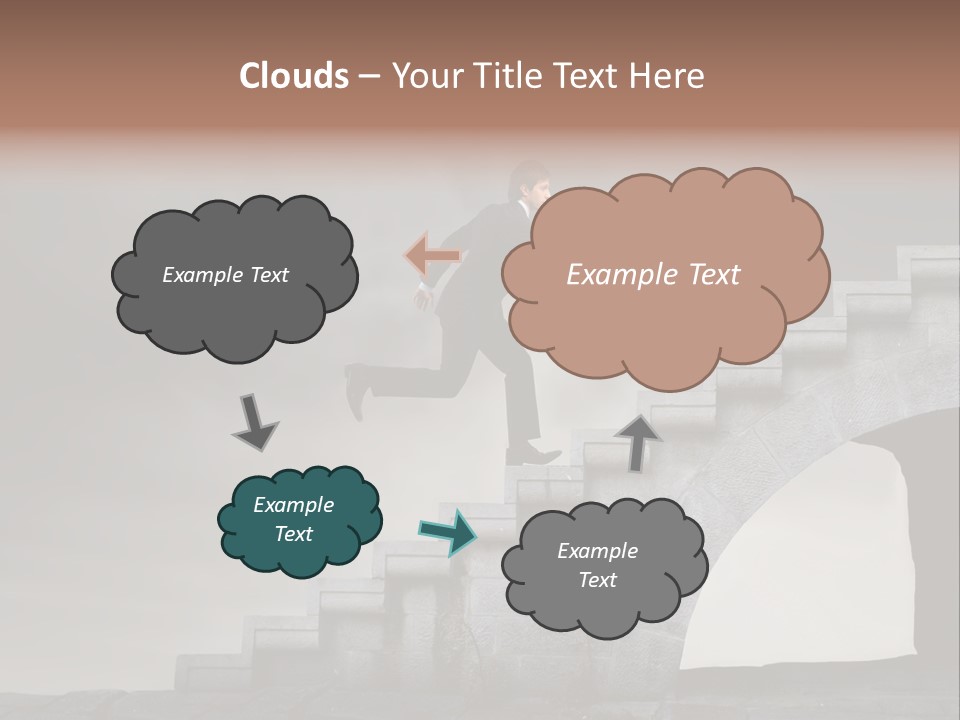Young Sky Business PowerPoint Template