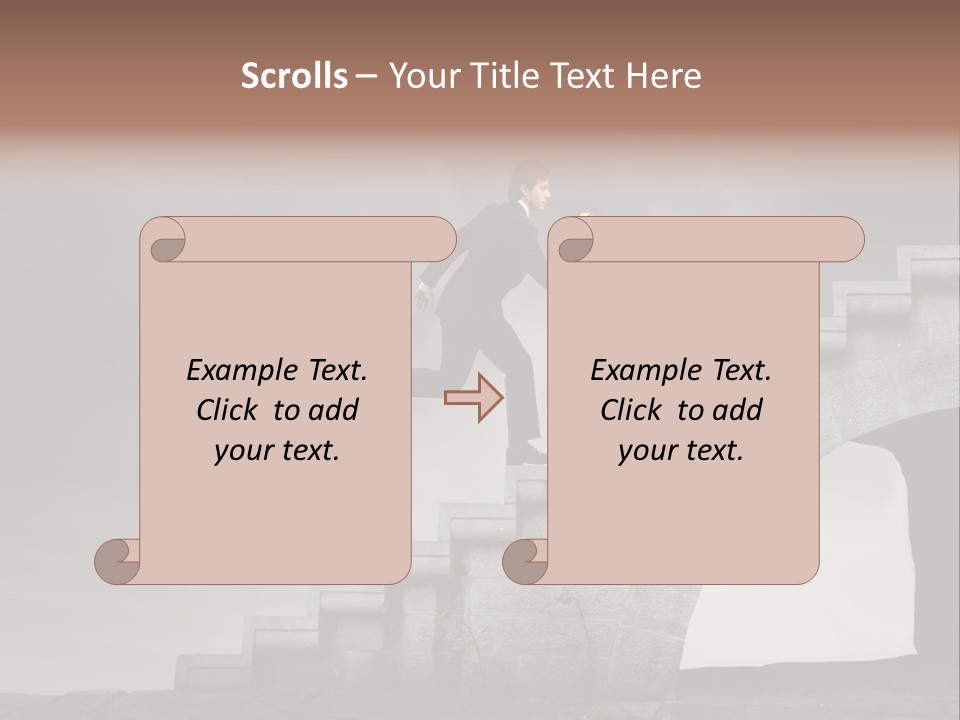 Young Sky Business PowerPoint Template