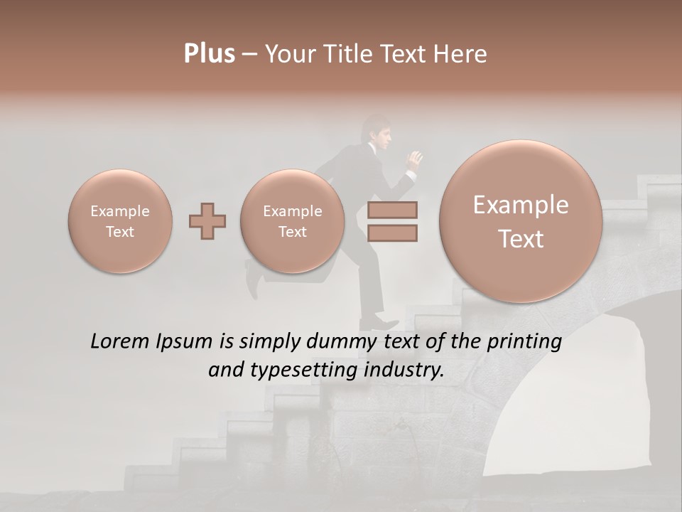 Young Sky Business PowerPoint Template