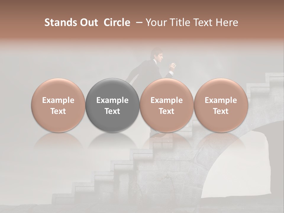 Young Sky Business PowerPoint Template