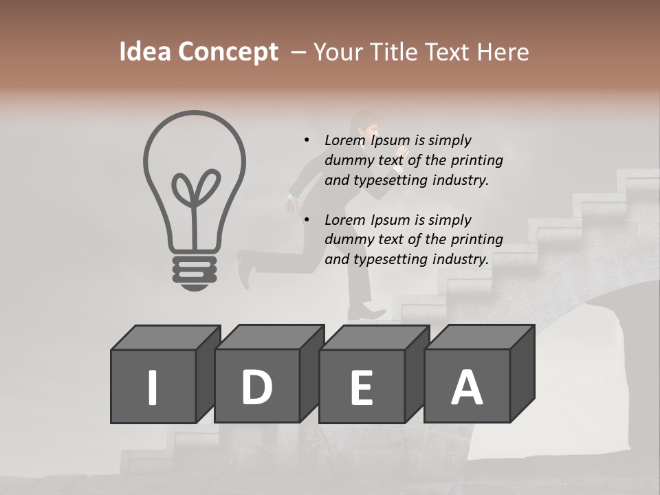 Young Sky Business PowerPoint Template