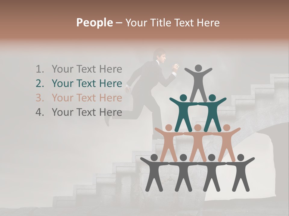 Young Sky Business PowerPoint Template