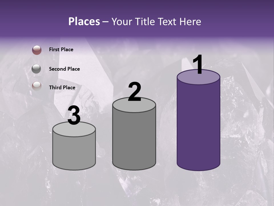 Rock Gem Crystal PowerPoint Template