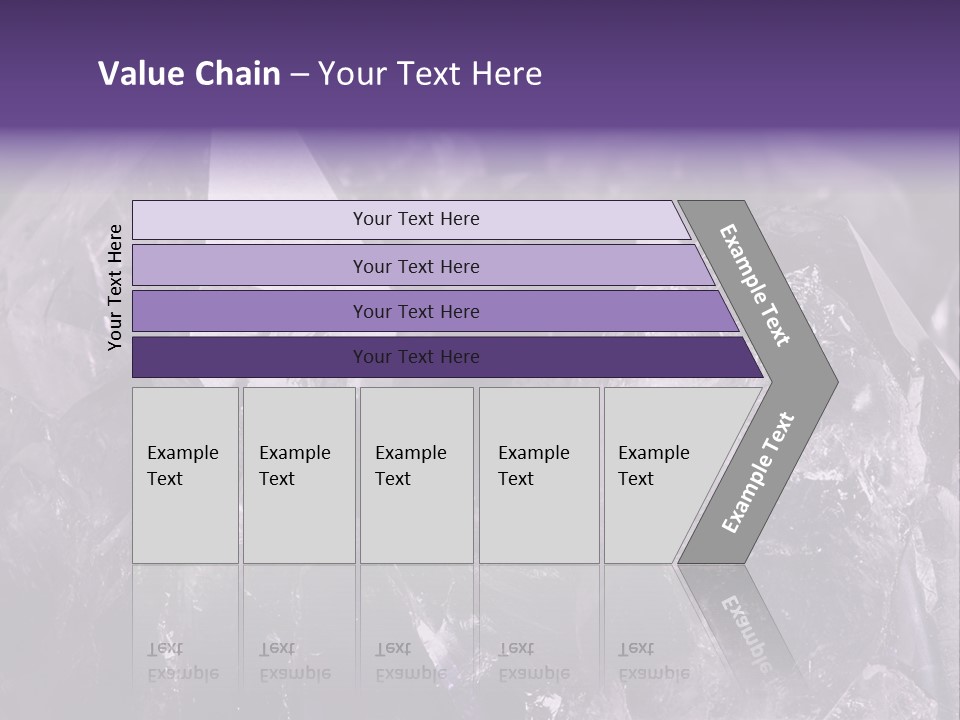 Rock Gem Crystal PowerPoint Template