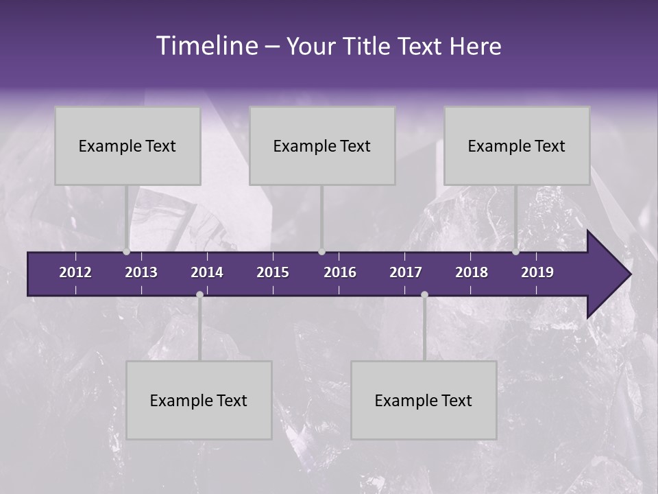 Rock Gem Crystal PowerPoint Template