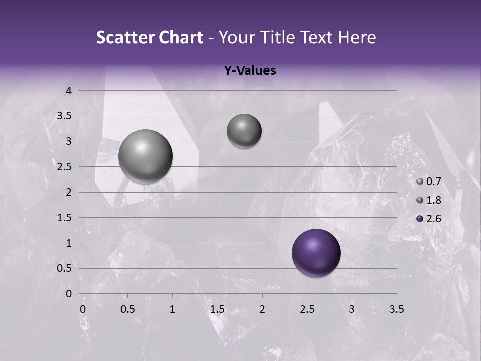 Rock Gem Crystal PowerPoint Template