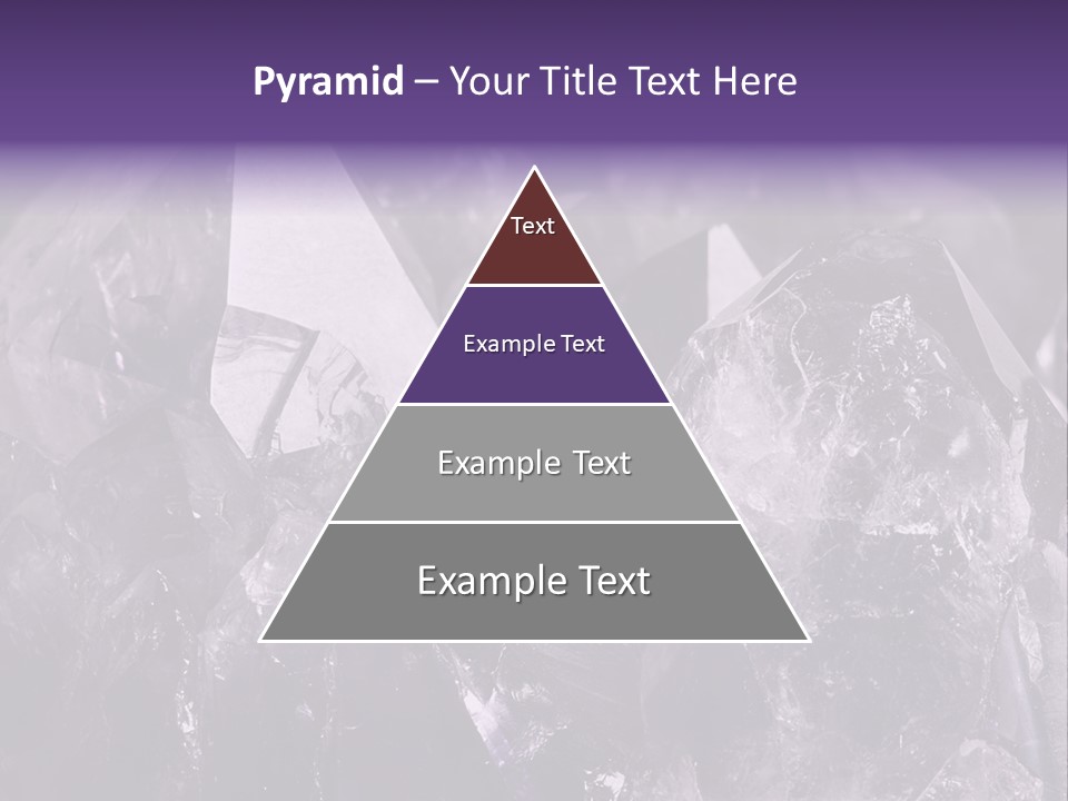 Rock Gem Crystal PowerPoint Template