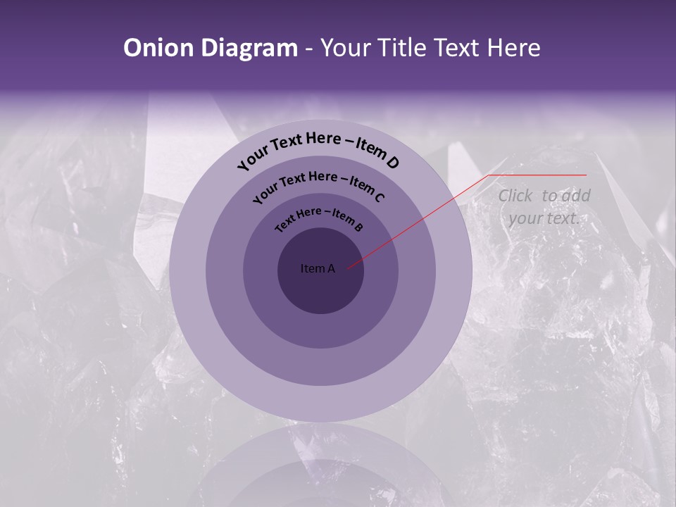 Rock Gem Crystal PowerPoint Template