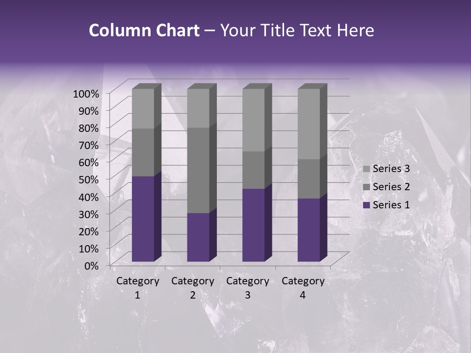 Rock Gem Crystal PowerPoint Template