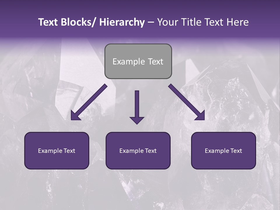 Rock Gem Crystal PowerPoint Template