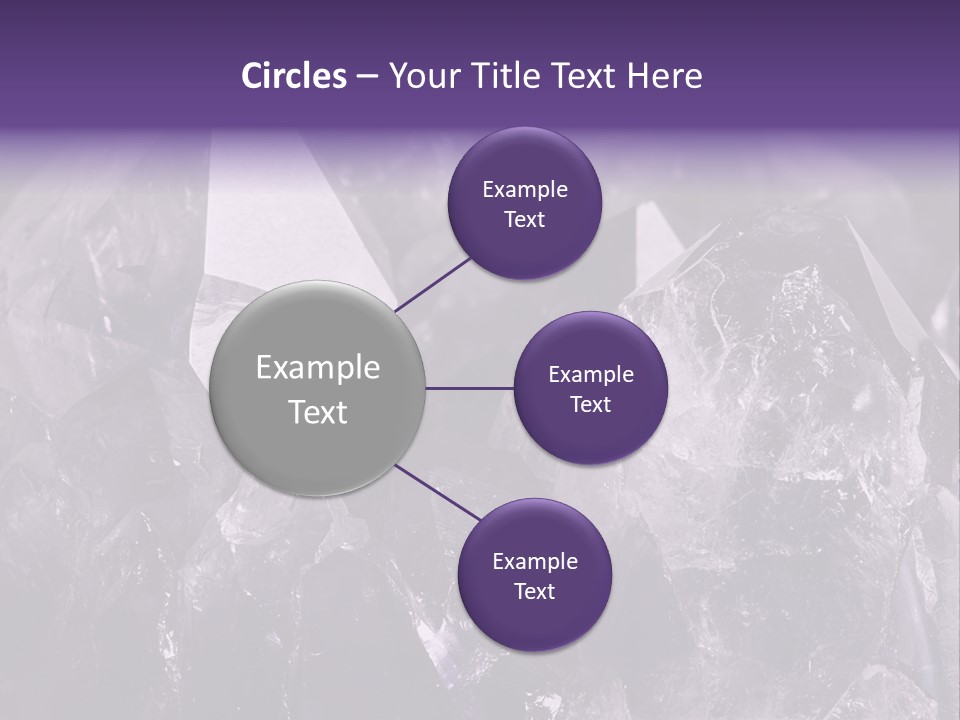 Rock Gem Crystal PowerPoint Template