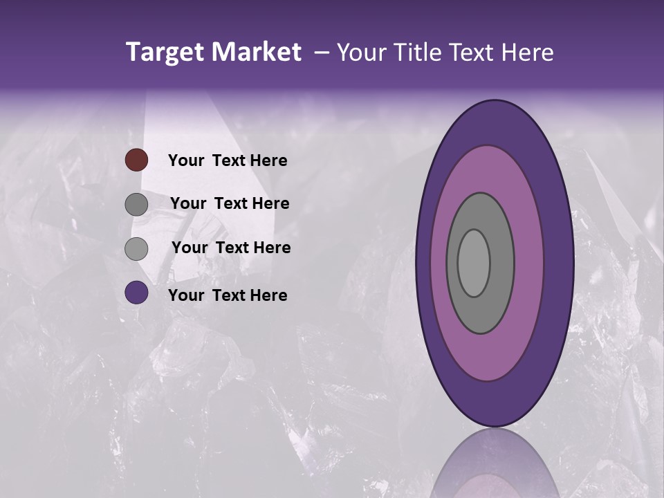 Rock Gem Crystal PowerPoint Template