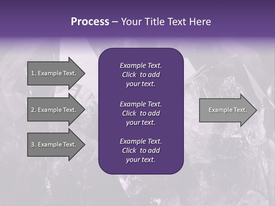 Rock Gem Crystal PowerPoint Template