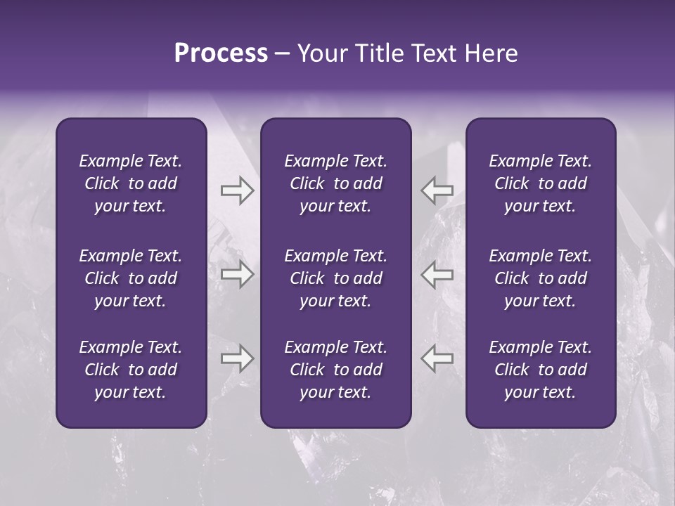 Rock Gem Crystal PowerPoint Template