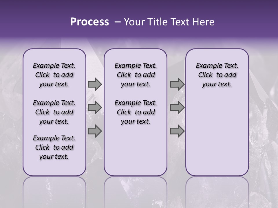Rock Gem Crystal PowerPoint Template
