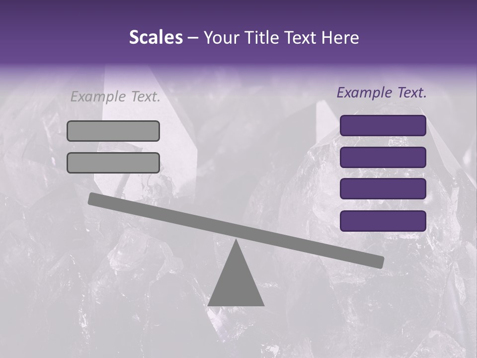 Rock Gem Crystal PowerPoint Template