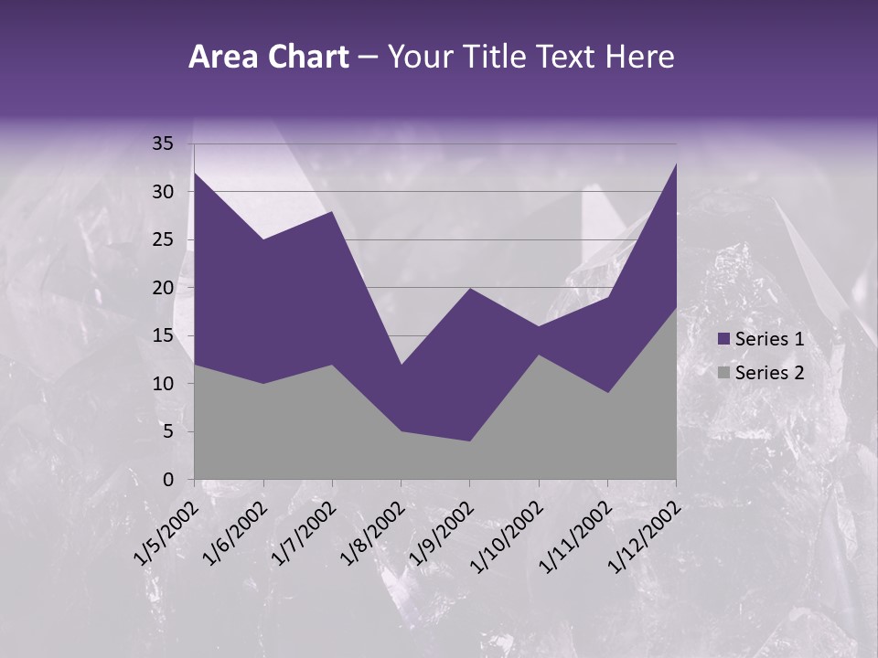 Rock Gem Crystal PowerPoint Template