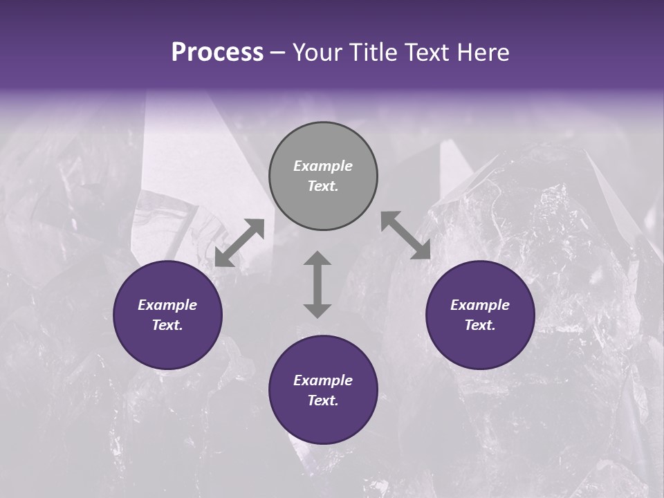 Rock Gem Crystal PowerPoint Template