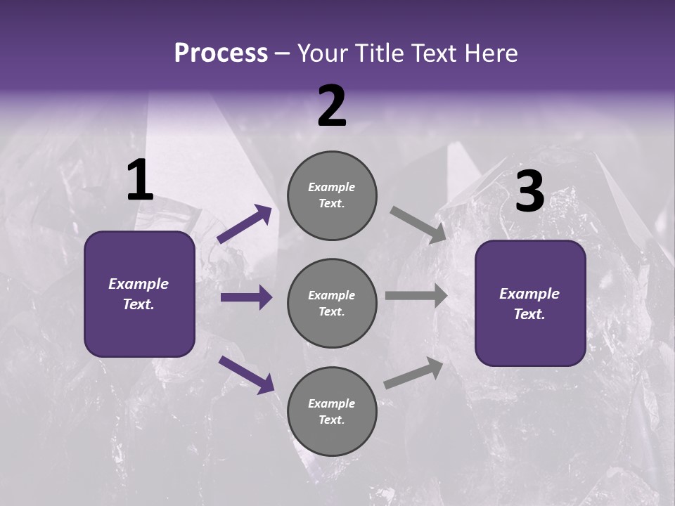 Rock Gem Crystal PowerPoint Template