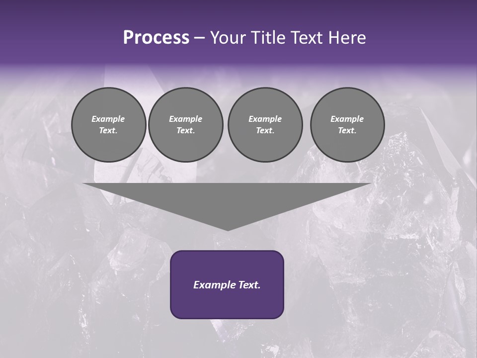 Rock Gem Crystal PowerPoint Template