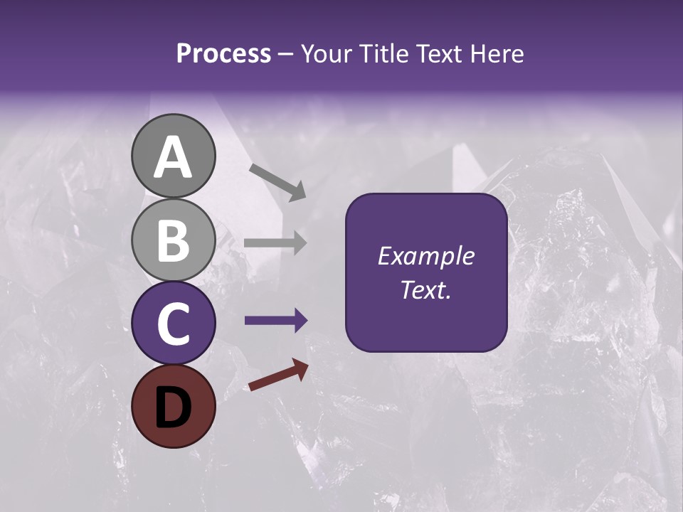 Rock Gem Crystal PowerPoint Template