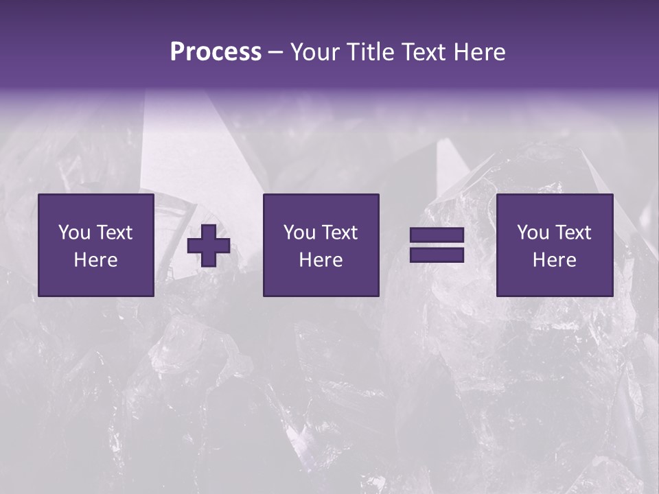 Rock Gem Crystal PowerPoint Template
