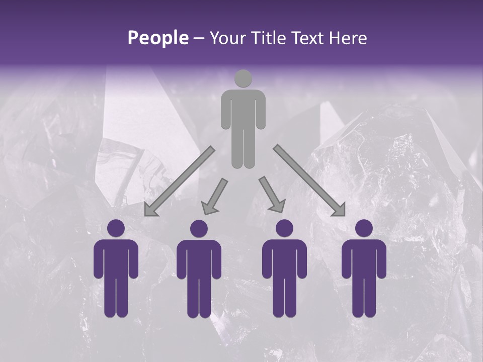 Rock Gem Crystal PowerPoint Template