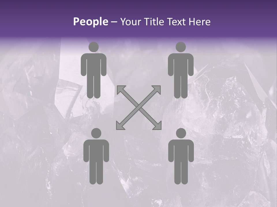 Rock Gem Crystal PowerPoint Template