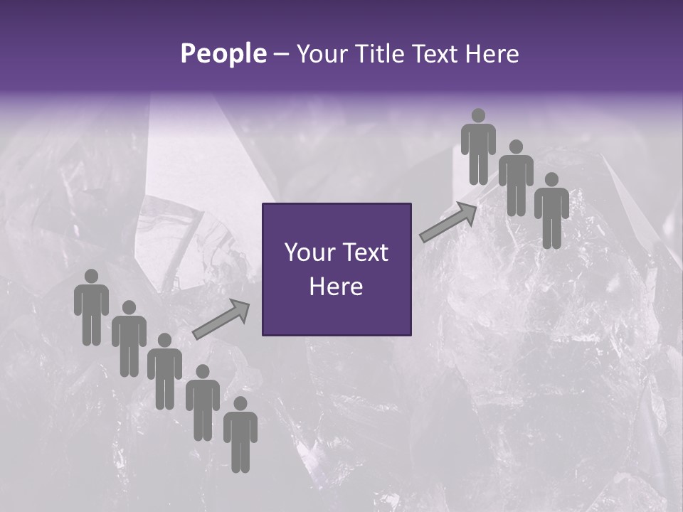 Rock Gem Crystal PowerPoint Template