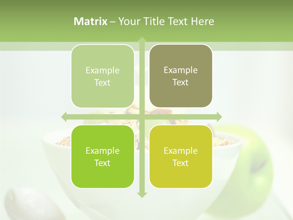 Apple Digestion Stomach PowerPoint Template