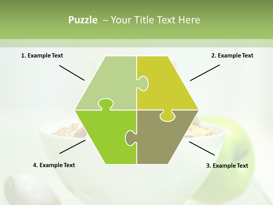 Apple Digestion Stomach PowerPoint Template