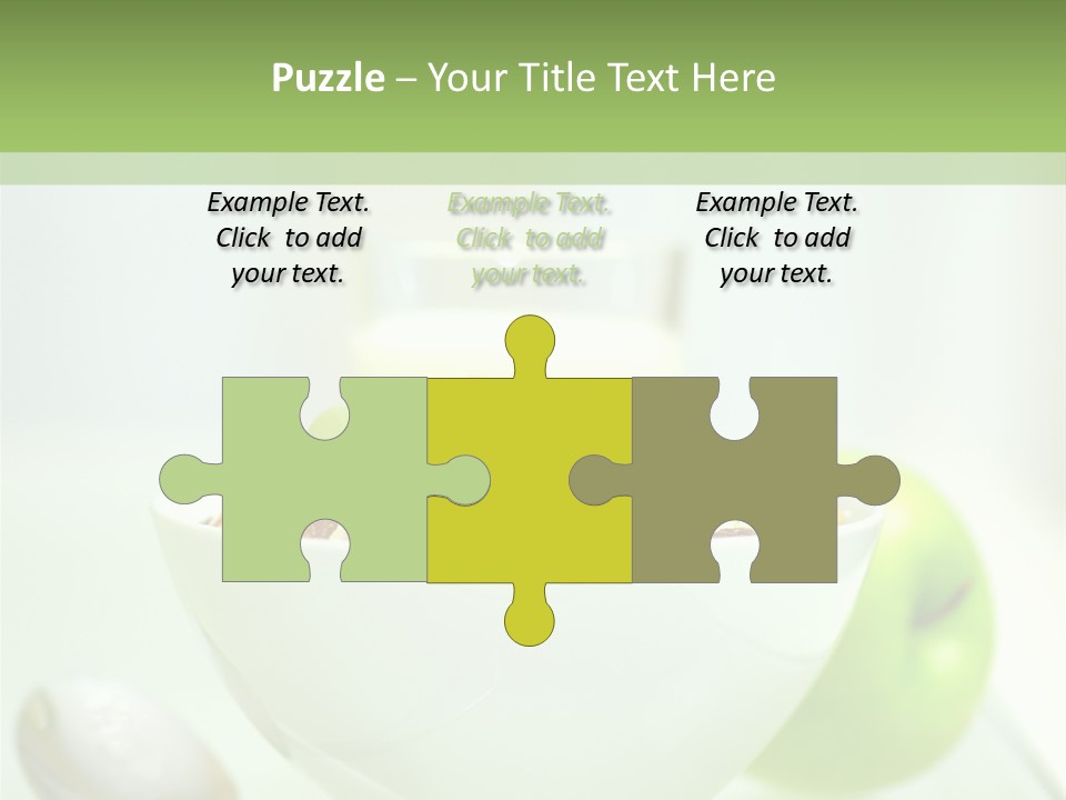 Apple Digestion Stomach PowerPoint Template