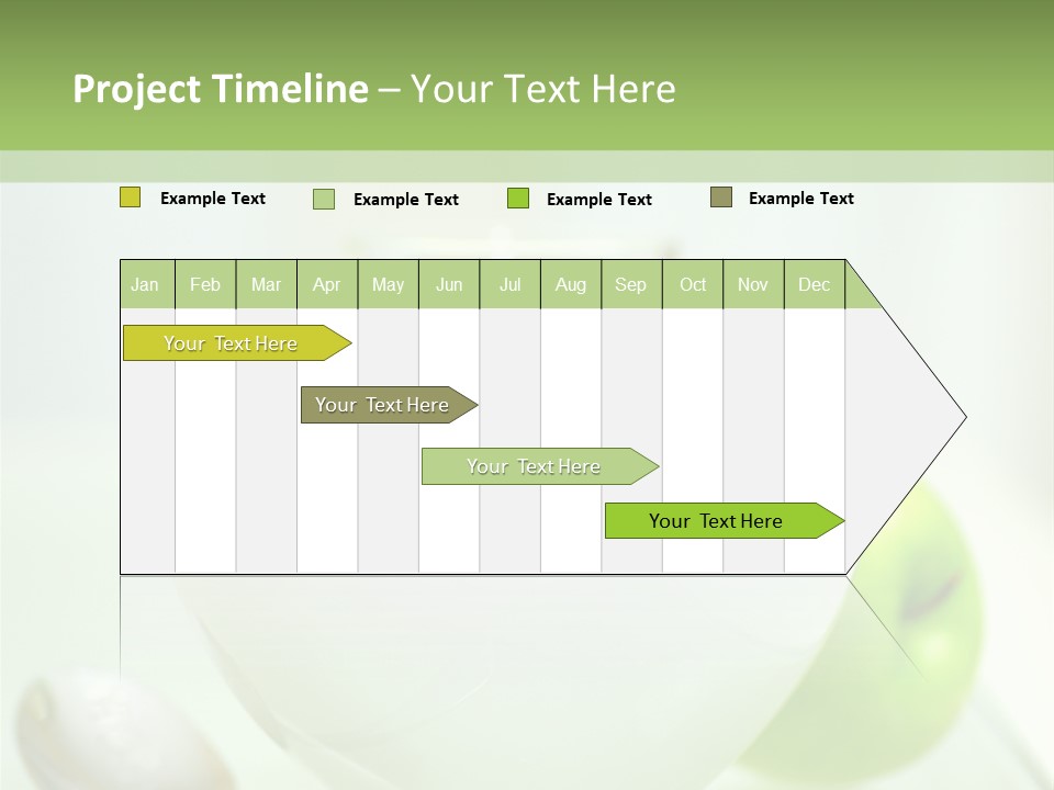 Apple Digestion Stomach PowerPoint Template