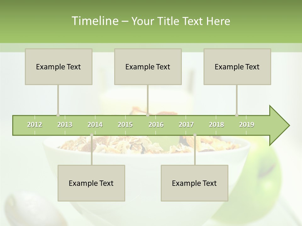 Apple Digestion Stomach PowerPoint Template