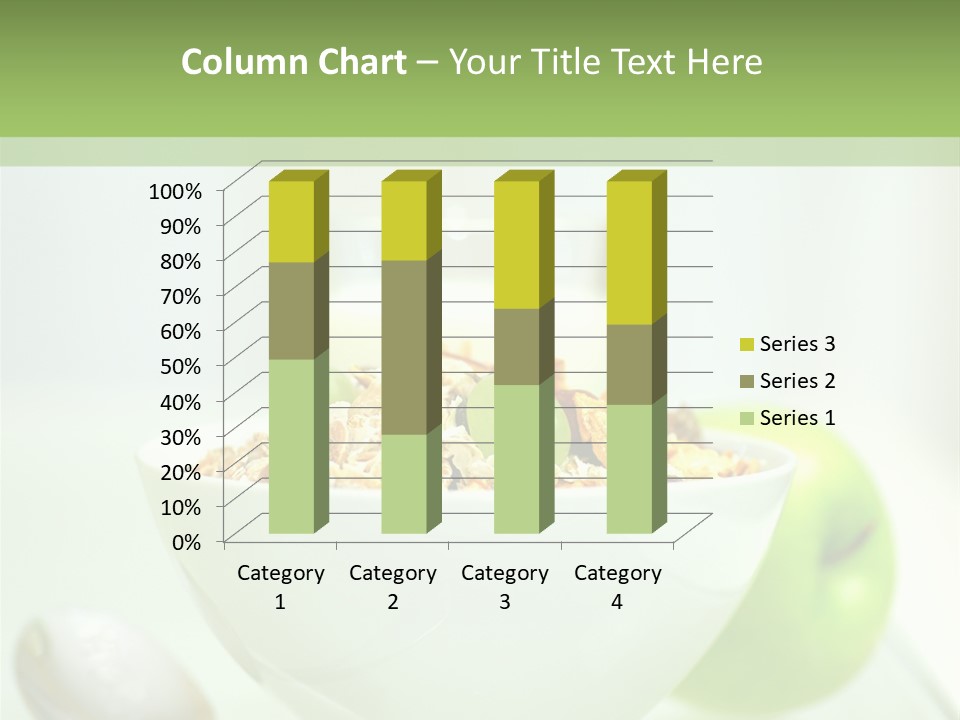 Apple Digestion Stomach PowerPoint Template