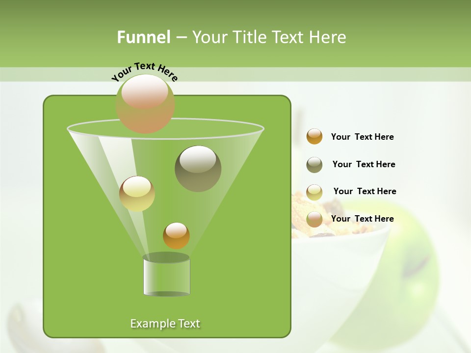Apple Digestion Stomach PowerPoint Template