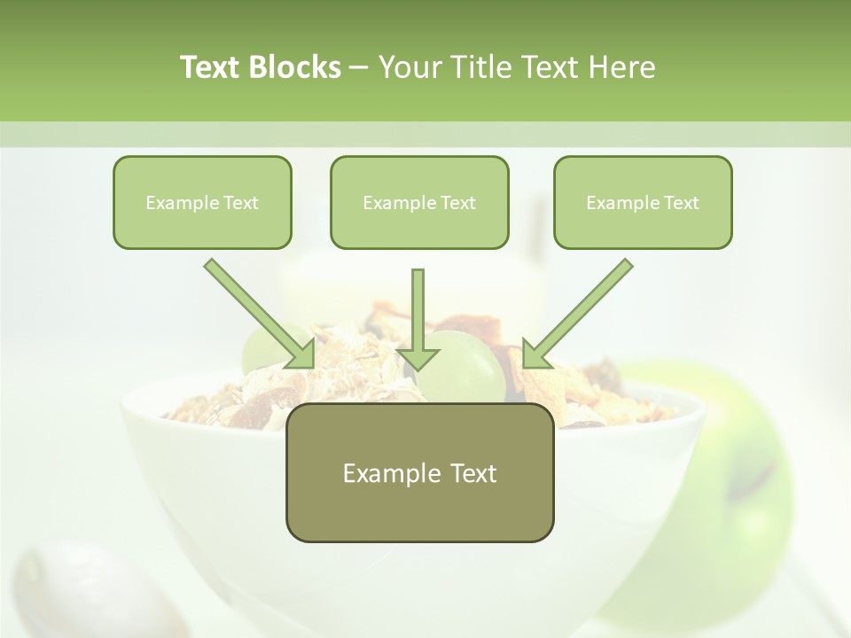 Apple Digestion Stomach PowerPoint Template
