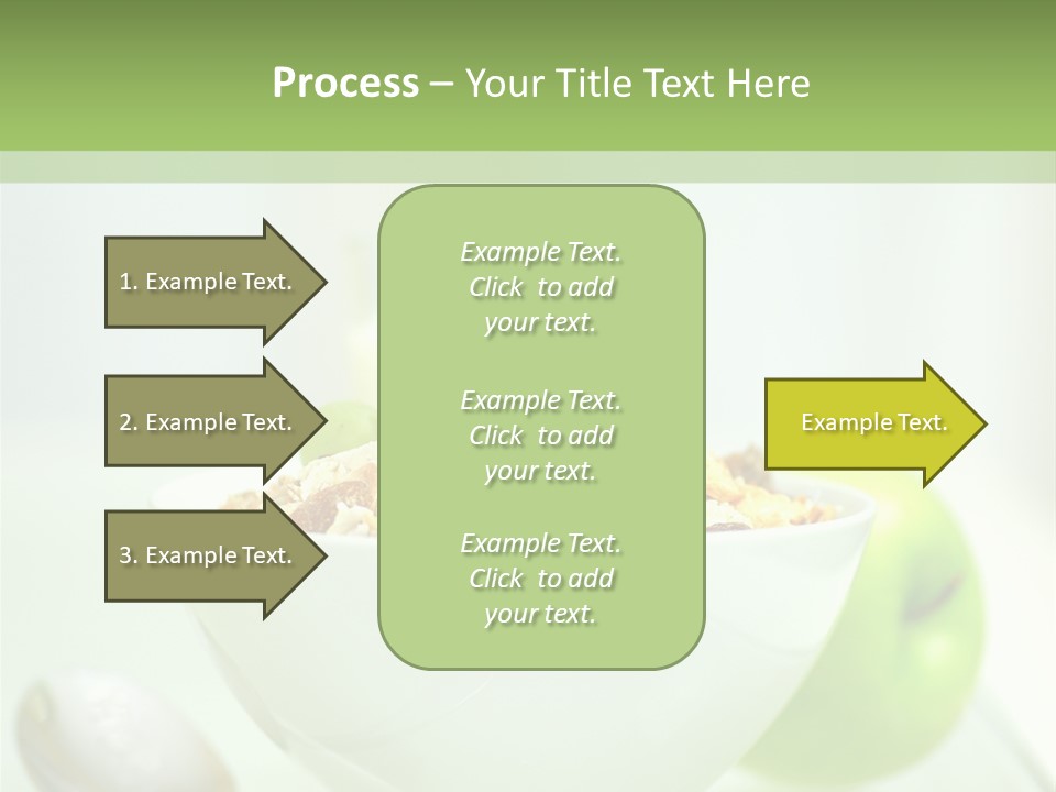 Apple Digestion Stomach PowerPoint Template