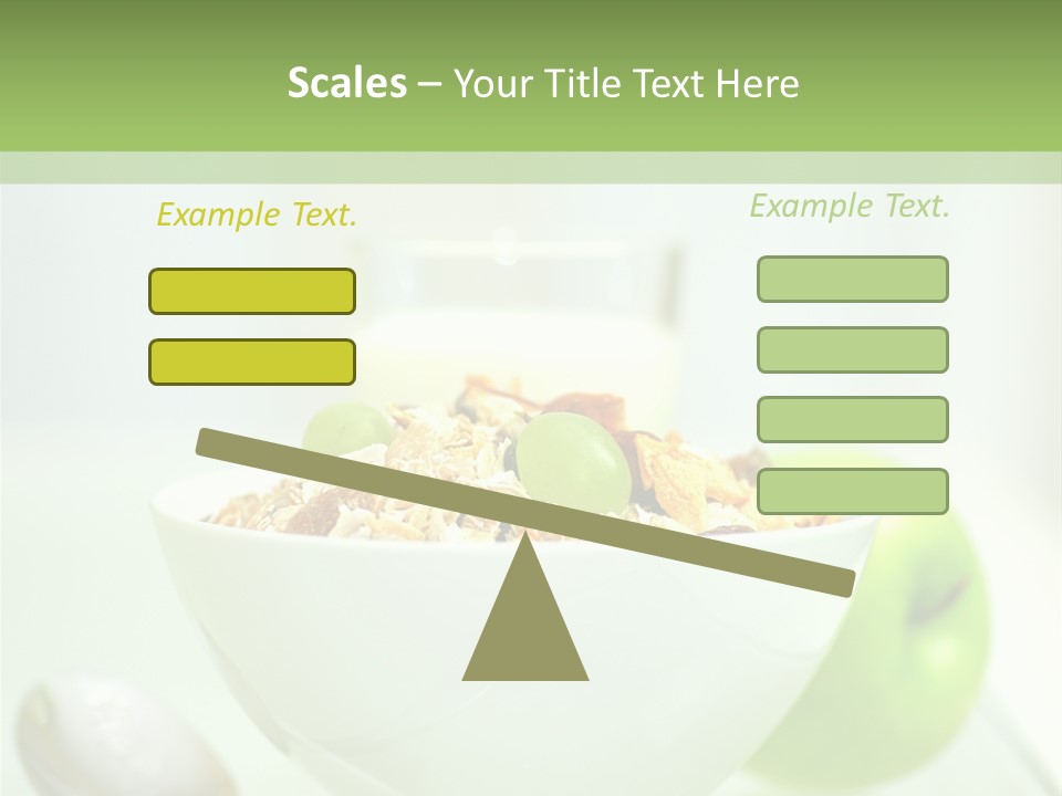Apple Digestion Stomach PowerPoint Template