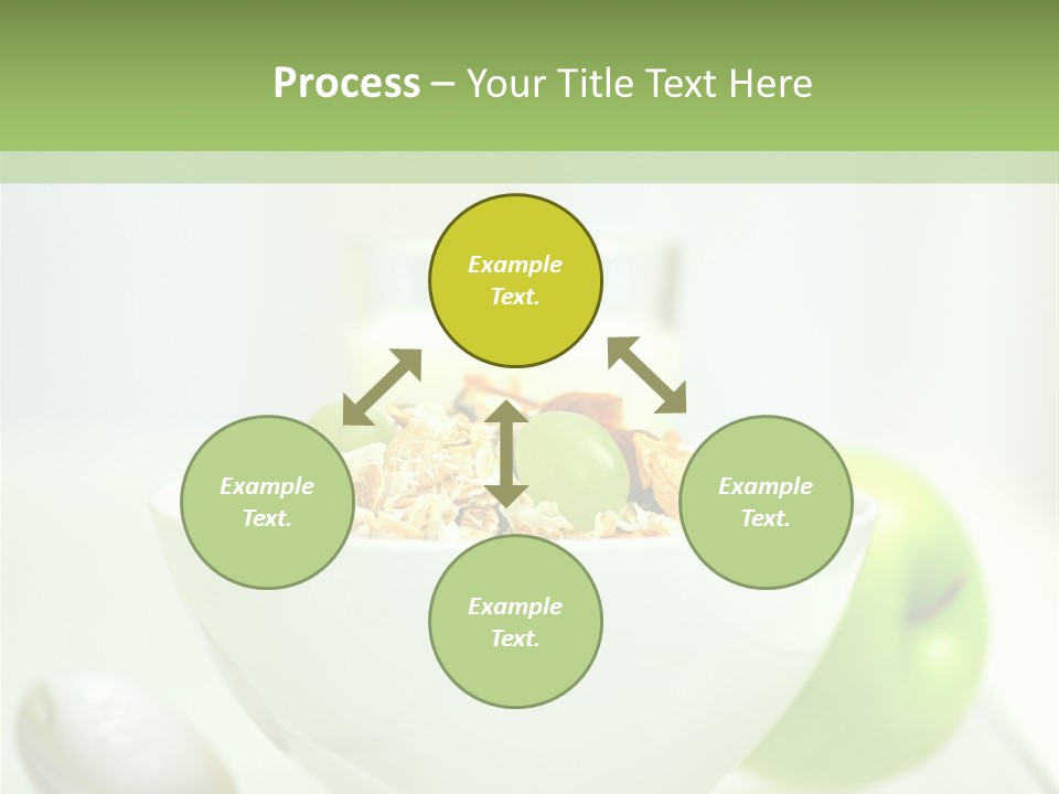 Apple Digestion Stomach PowerPoint Template