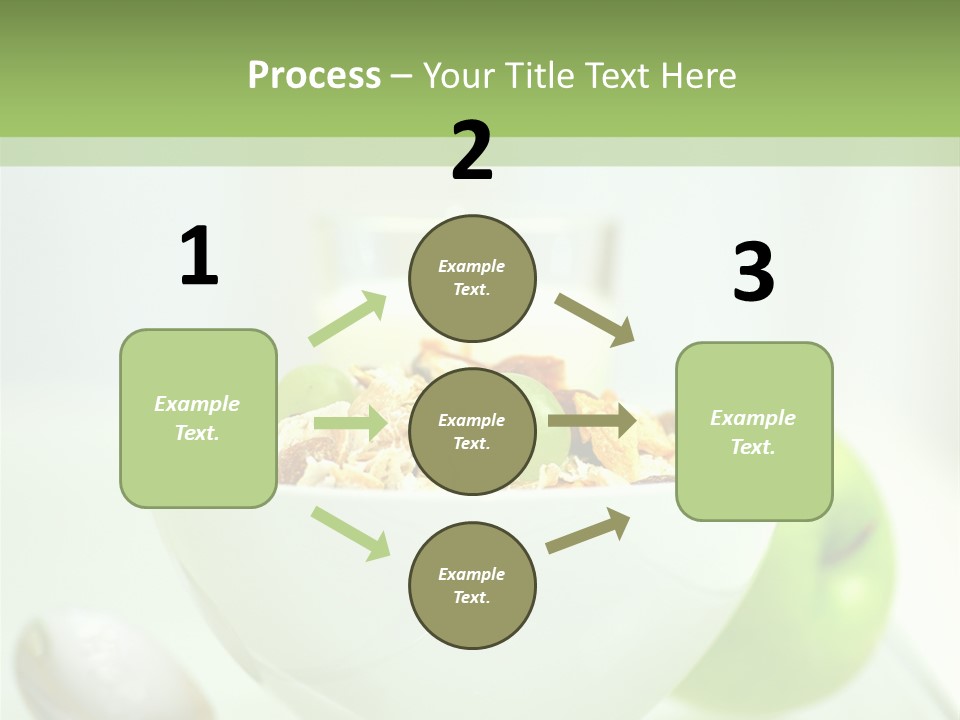 Apple Digestion Stomach PowerPoint Template