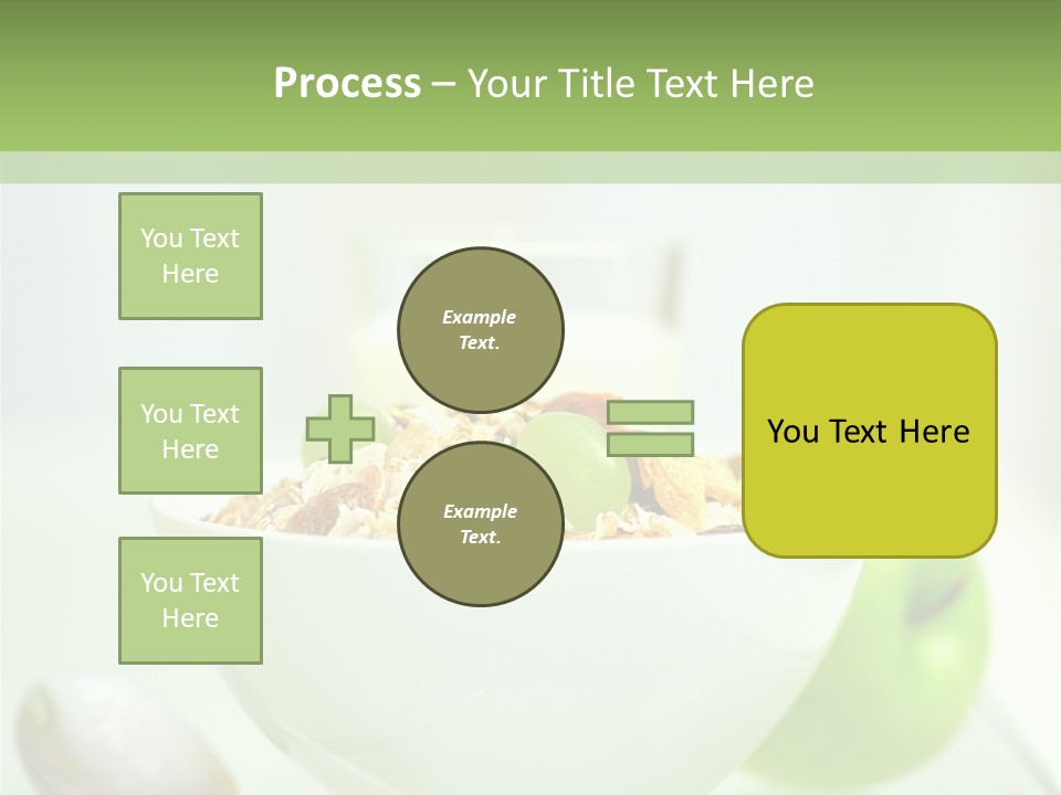 Apple Digestion Stomach PowerPoint Template