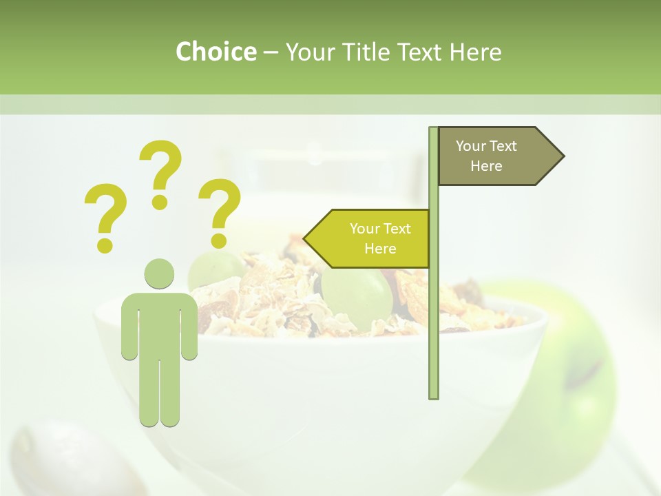 Apple Digestion Stomach PowerPoint Template
