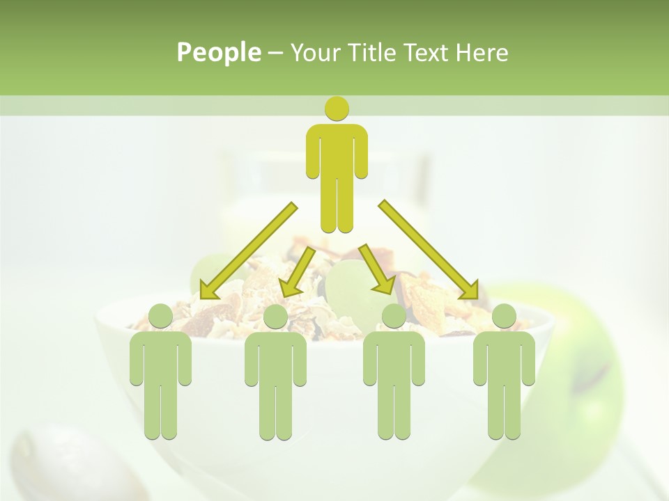 Apple Digestion Stomach PowerPoint Template