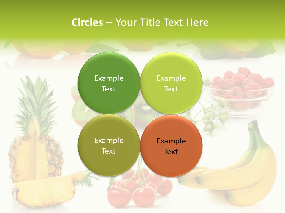 Nutrition Harvest Background PowerPoint Template