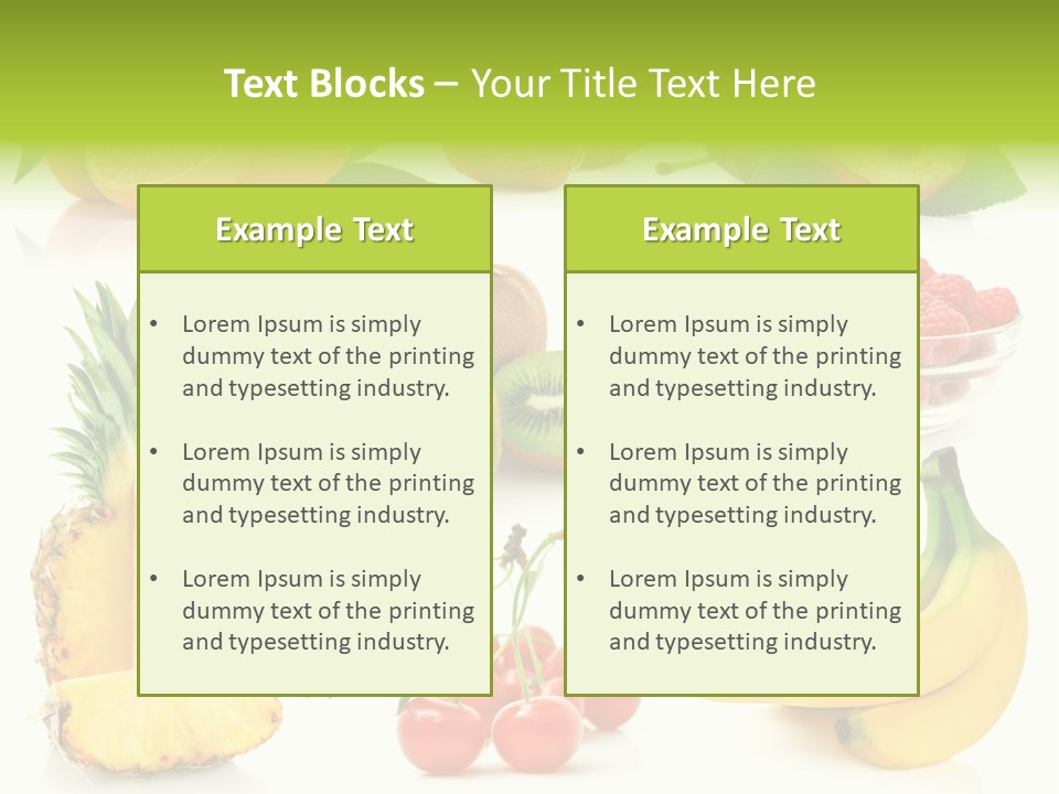 Nutrition Harvest Background PowerPoint Template