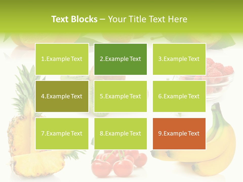 Nutrition Harvest Background PowerPoint Template