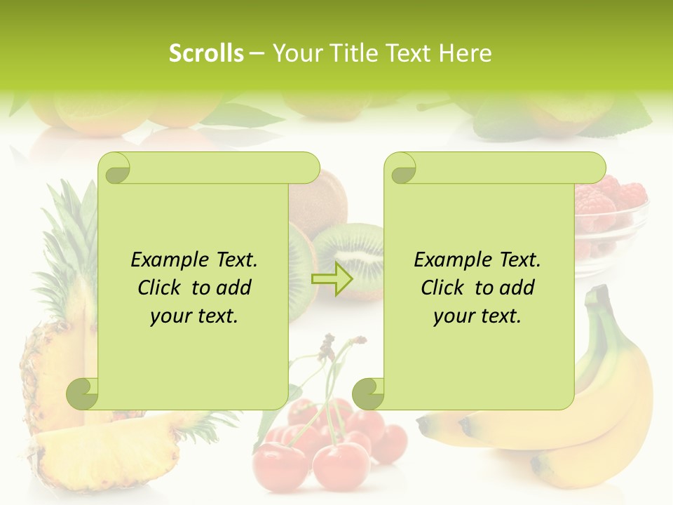 Nutrition Harvest Background PowerPoint Template
