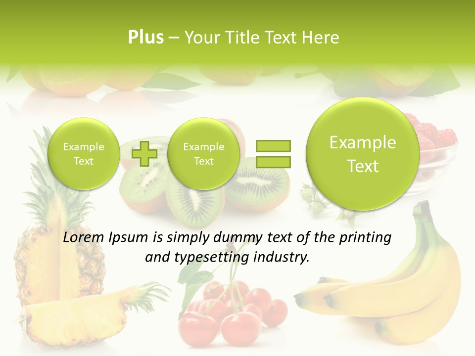 Nutrition Harvest Background PowerPoint Template